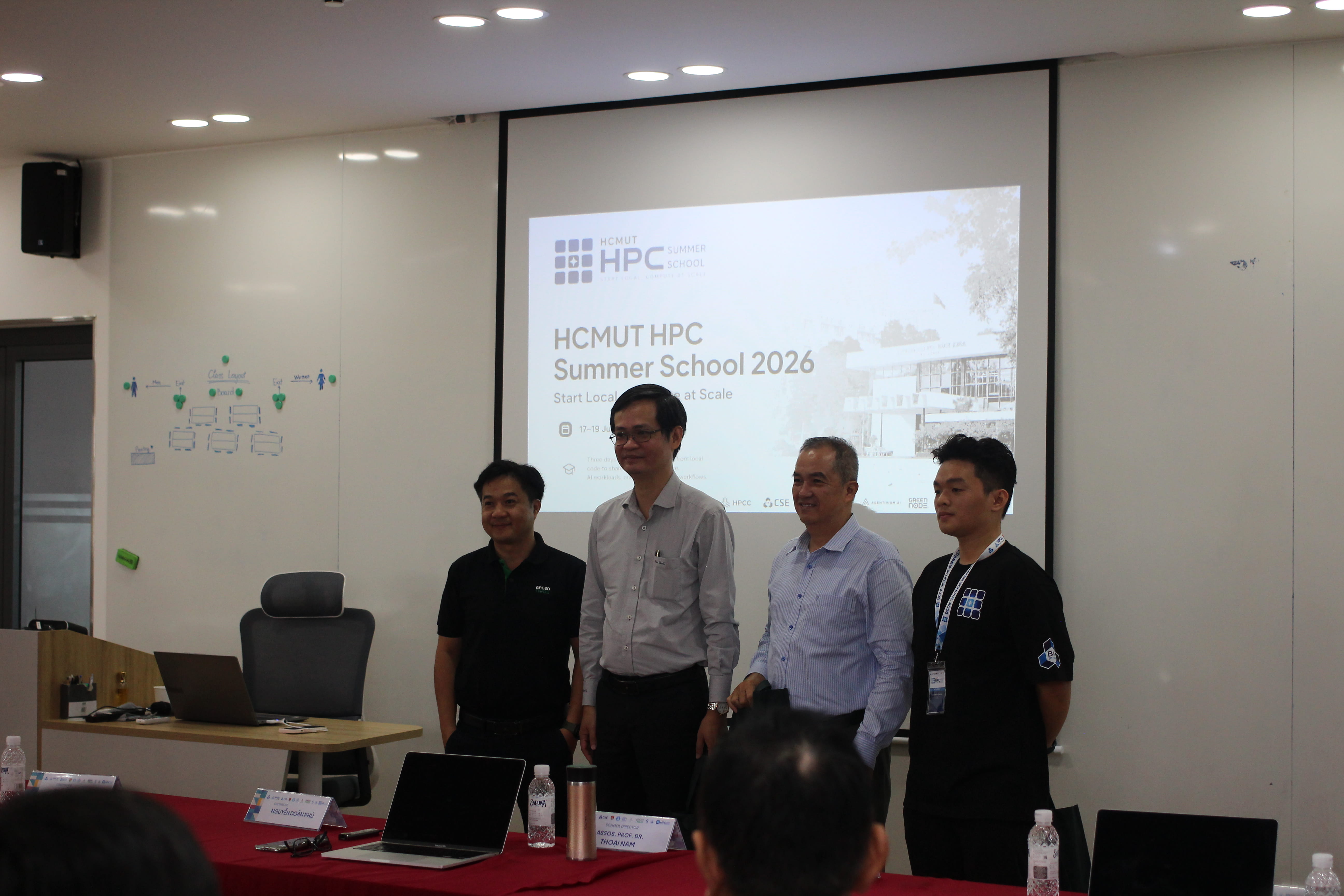 Opening session of HCMUT HPC Summer School 2026