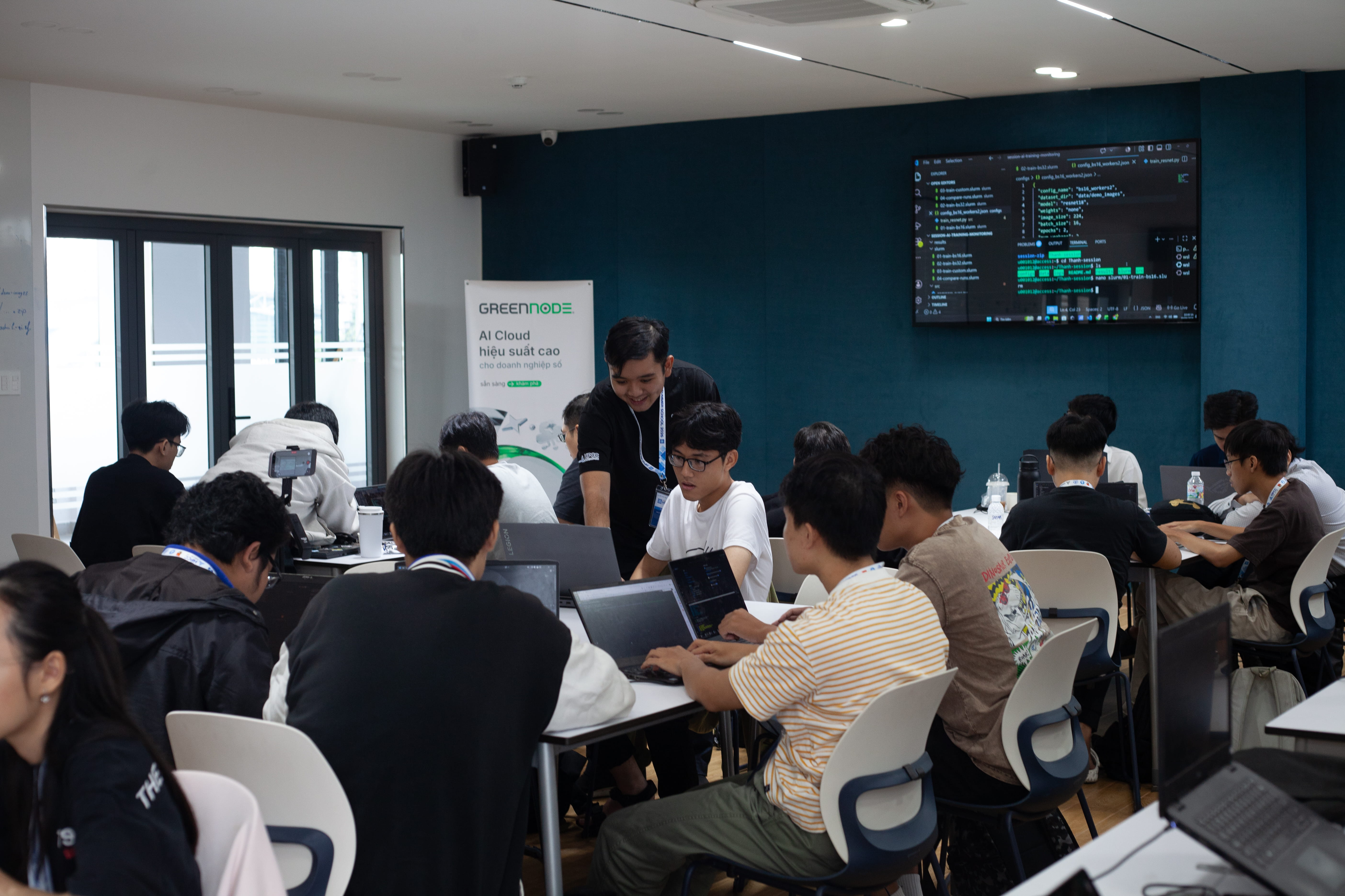 AI workload session at HCMUT HPC Summer School