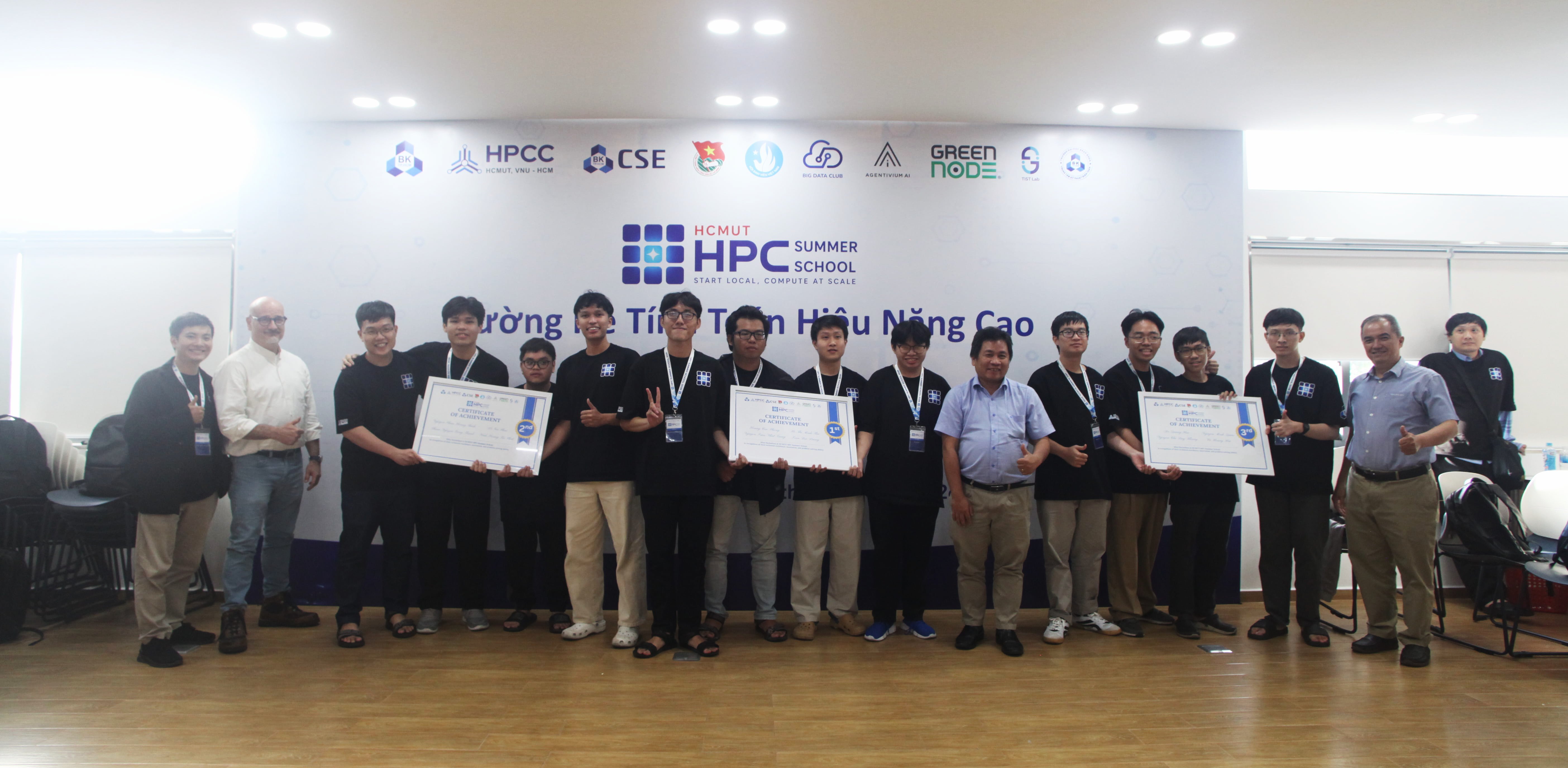 Hackathon award ceremony